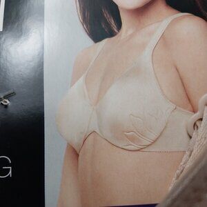 3391-Bali Live it Up Bra, New With Tags. 38DDD Beige